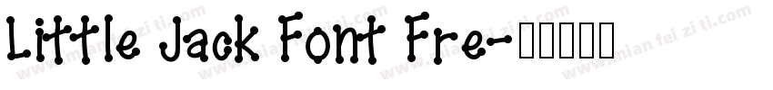 Little Jack Font Fre字体转换